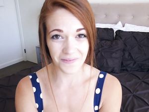 Redheaded Teen Is Ready For Balls Deep POV Sex