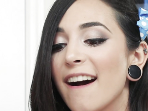 Cock Makes Her Mouth Water And Her Pussy All Wet